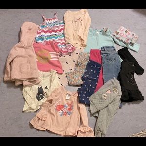Lot of girls clothes